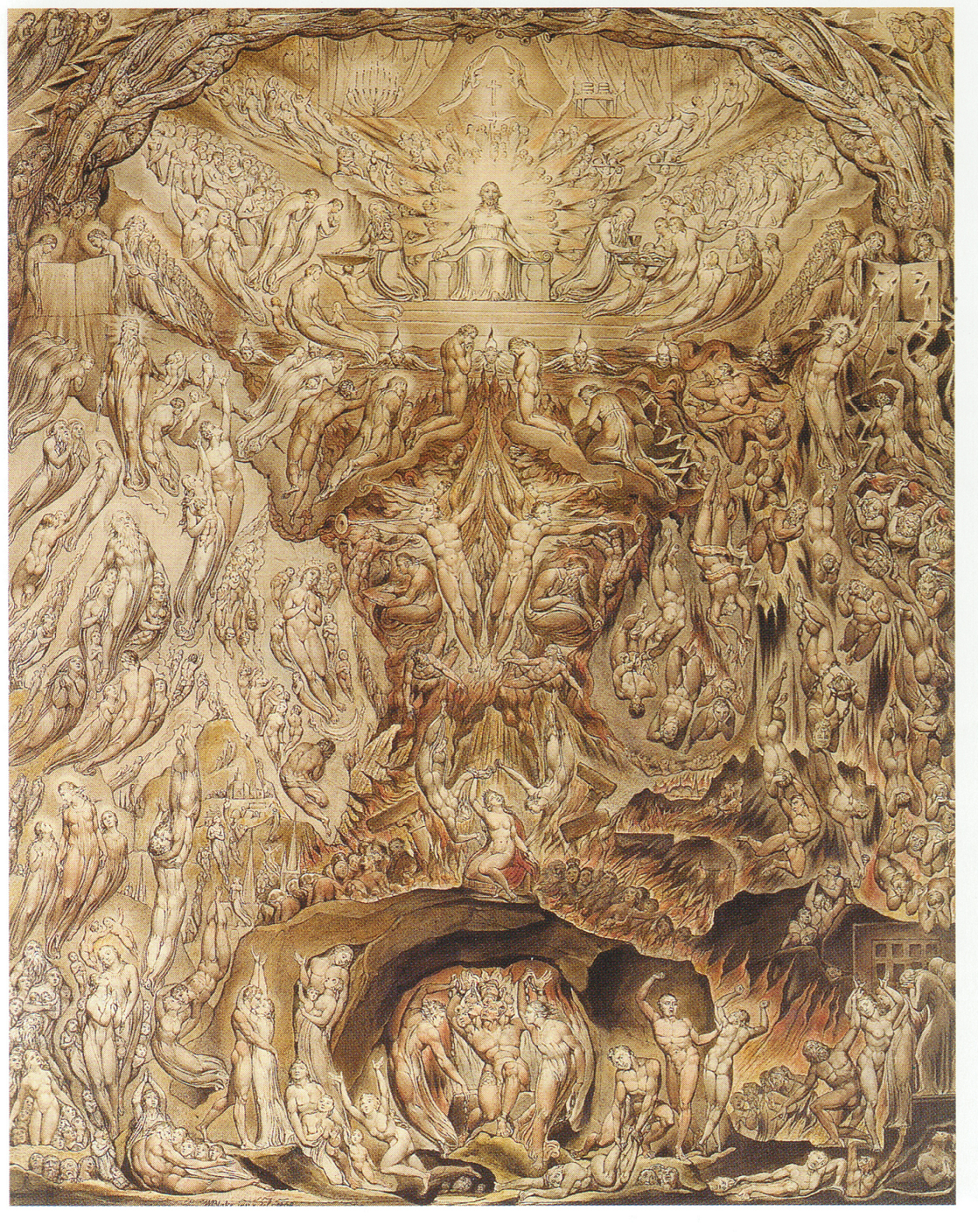 William Blake A Vision of the Last Judgment